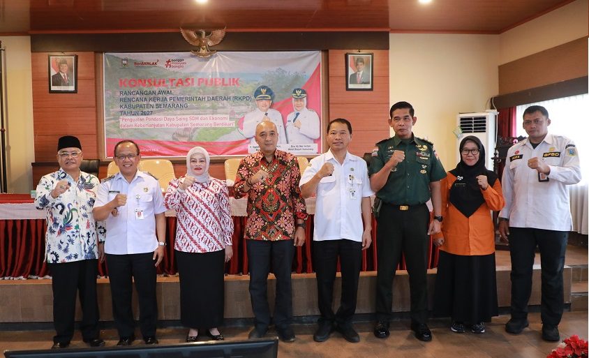 Konsultasi Publik Rancangan Awal RKPD Kabupaten Semarang Tahun 2027