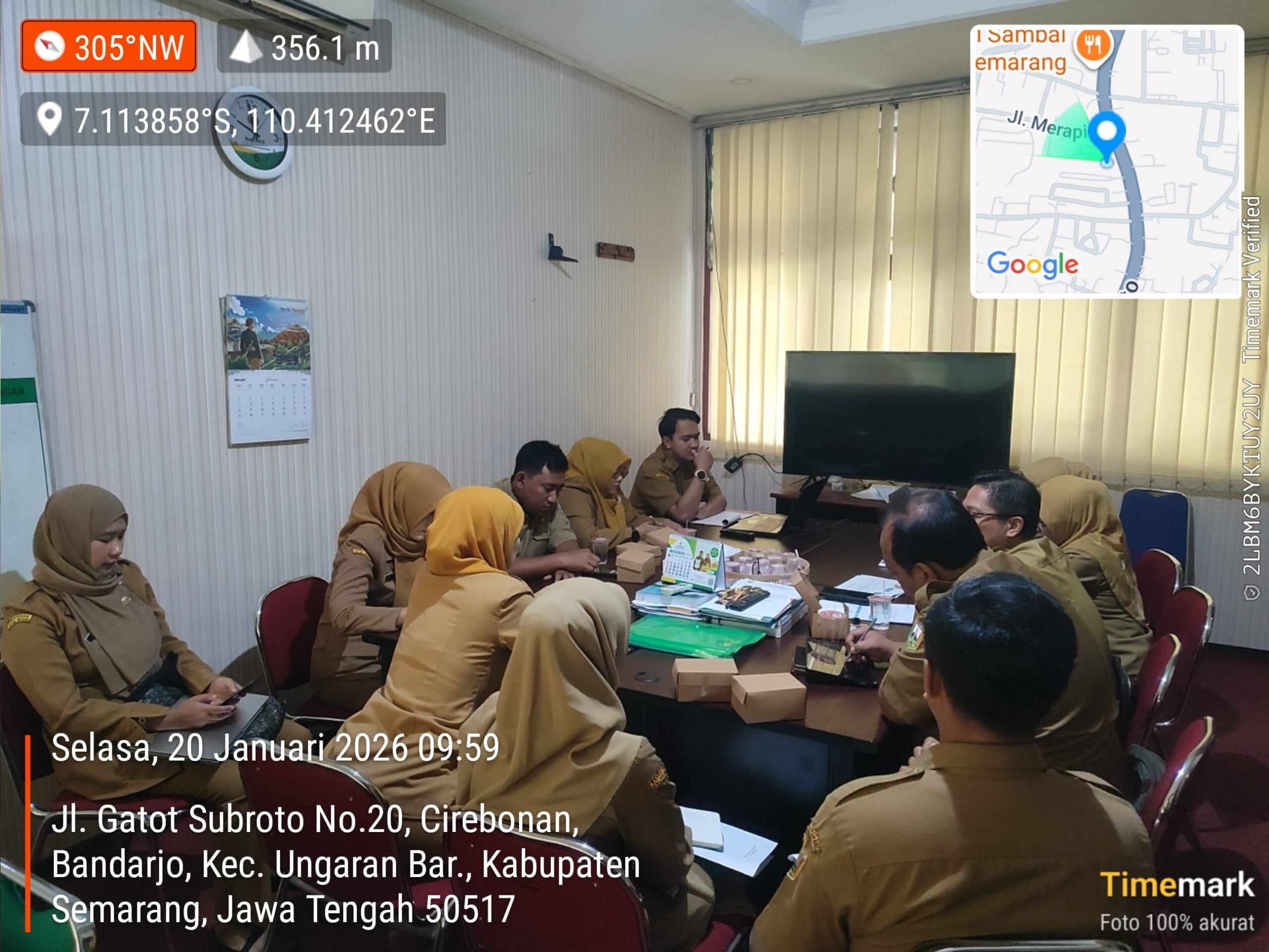 Rakor Monitoring Penyusunan Dokumen Strategi Komunikasi Perubahan Perilaku dan Sosial untuk Pencegahan Stunting di Kabupaten Semarang Tahun 2025