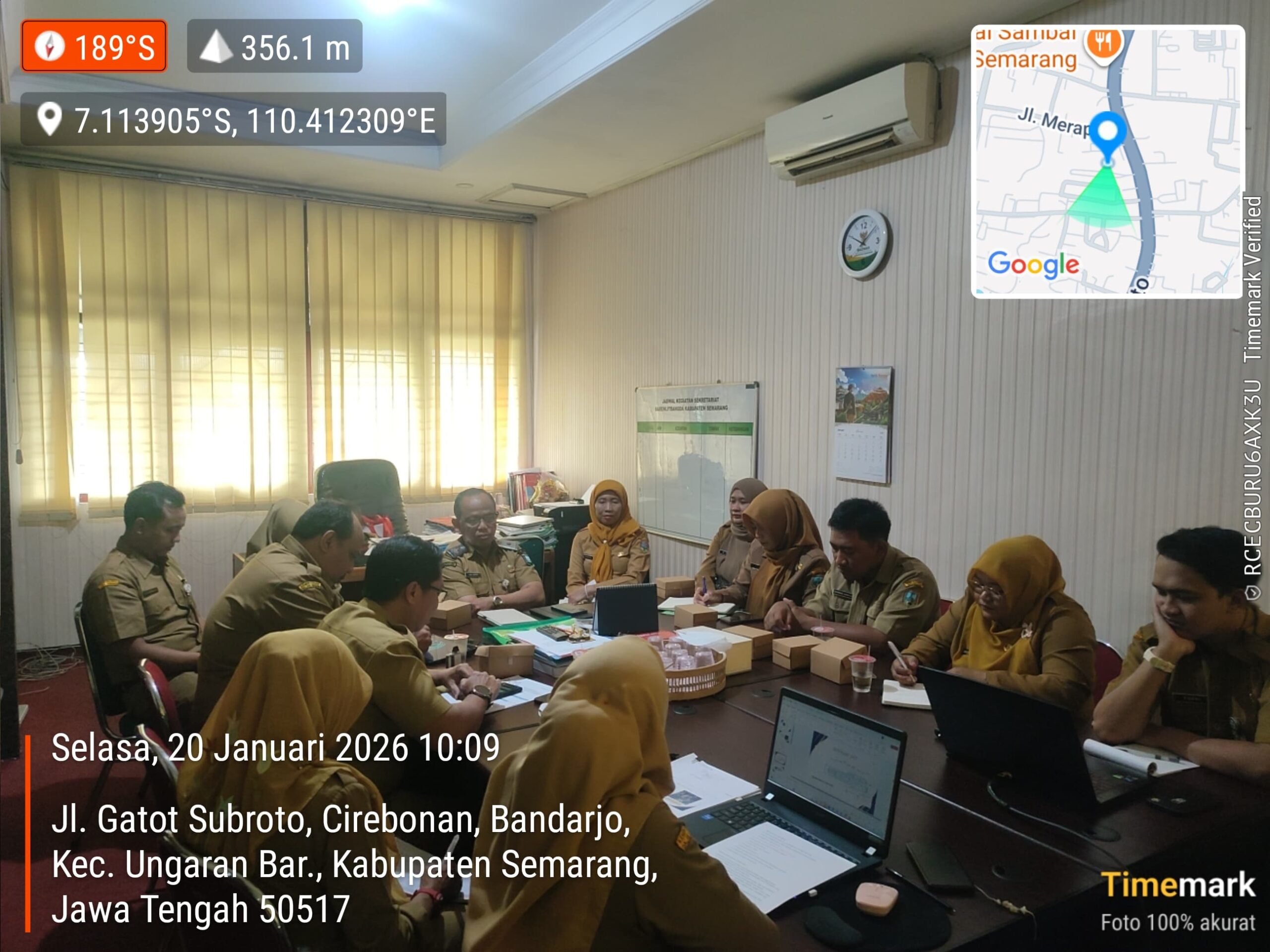 Rakor Monitoring Penyusunan Dokumen Strategi Komunikasi Perubahan Perilaku dan Sosial untuk Pencegahan Stunting di Kabupaten Semarang Tahun 2025