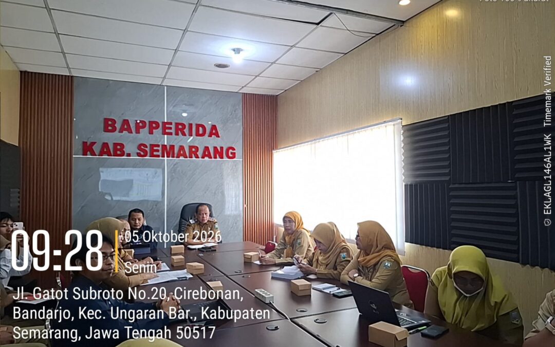 Rapat Koordinasi Data DTSEN Kabupaten Semarang